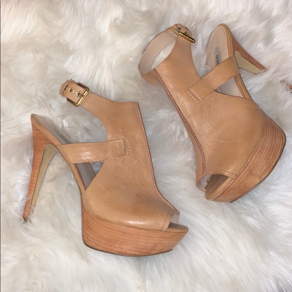 GUESS NUDE PLATFORMS